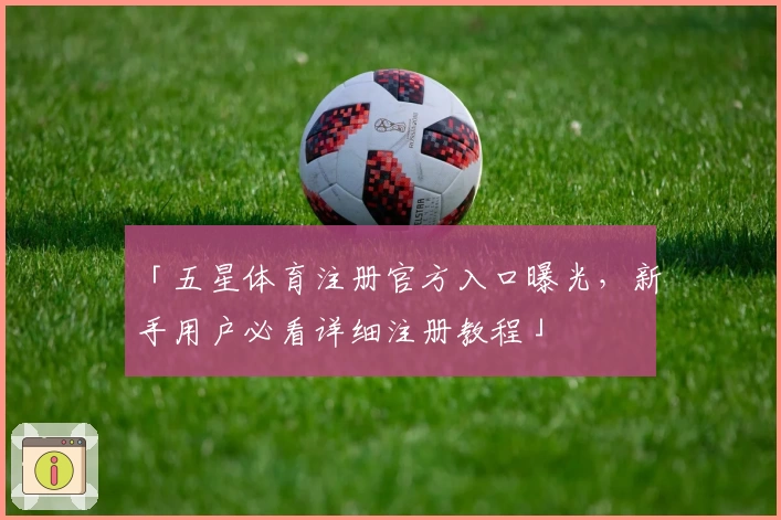 「五星体育注册官方入口曝光，新手用户必看详细注册教程」